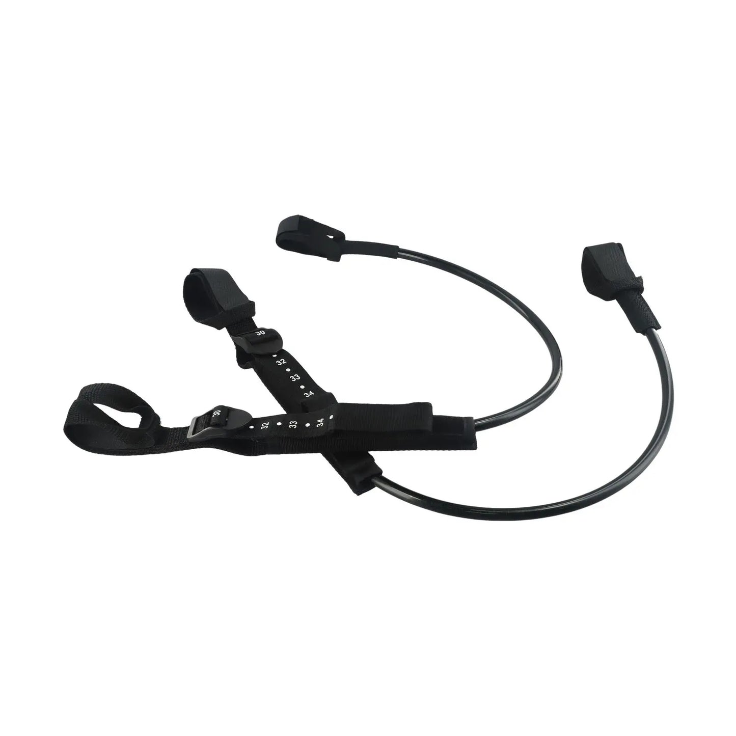 NonSlip Adjustable Windsurfing Harness Line 2 Pieces Heavy Duty PU Material Suitable for Windsurf and Surfing Gear Replacement