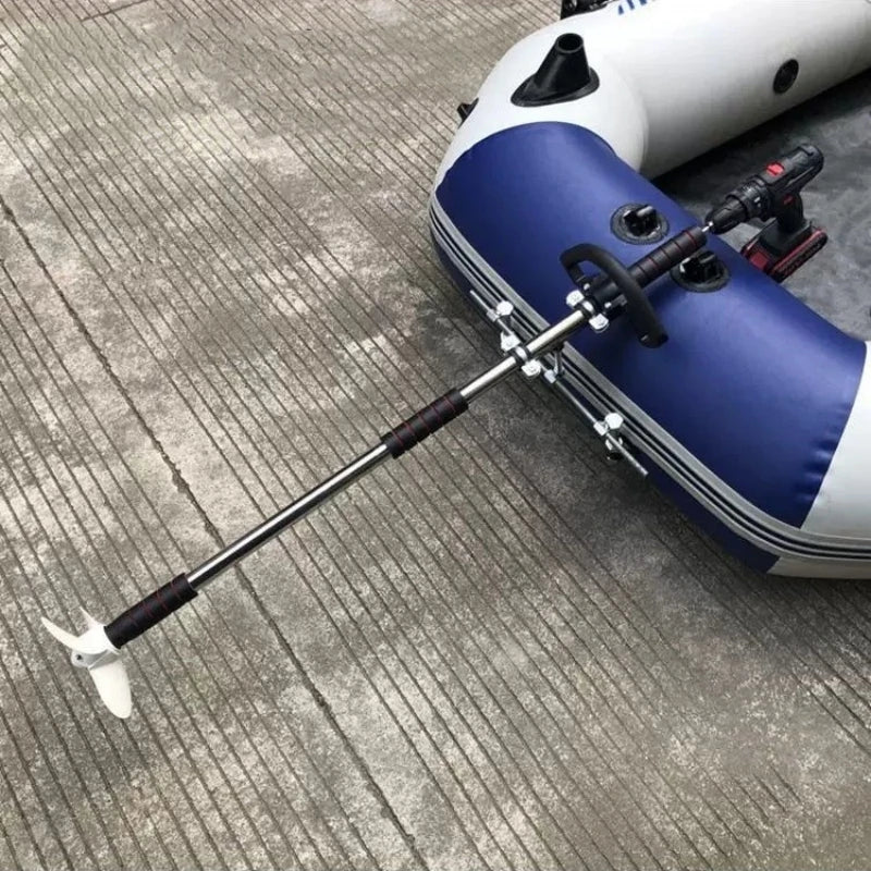 1M Propeller Handheld Electric Outboard Machine Aluminum Propeller Kayak Charging Hang Pulp Motor Power Tools Engine