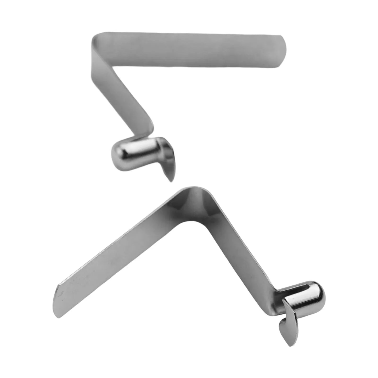 100pcs Kayaking Paddle V-Shaped Spring Clip Locking Tube Pin Push Clip For Tent Pole 5.5mm Kayak-Paddle Spring Clips Boat Access