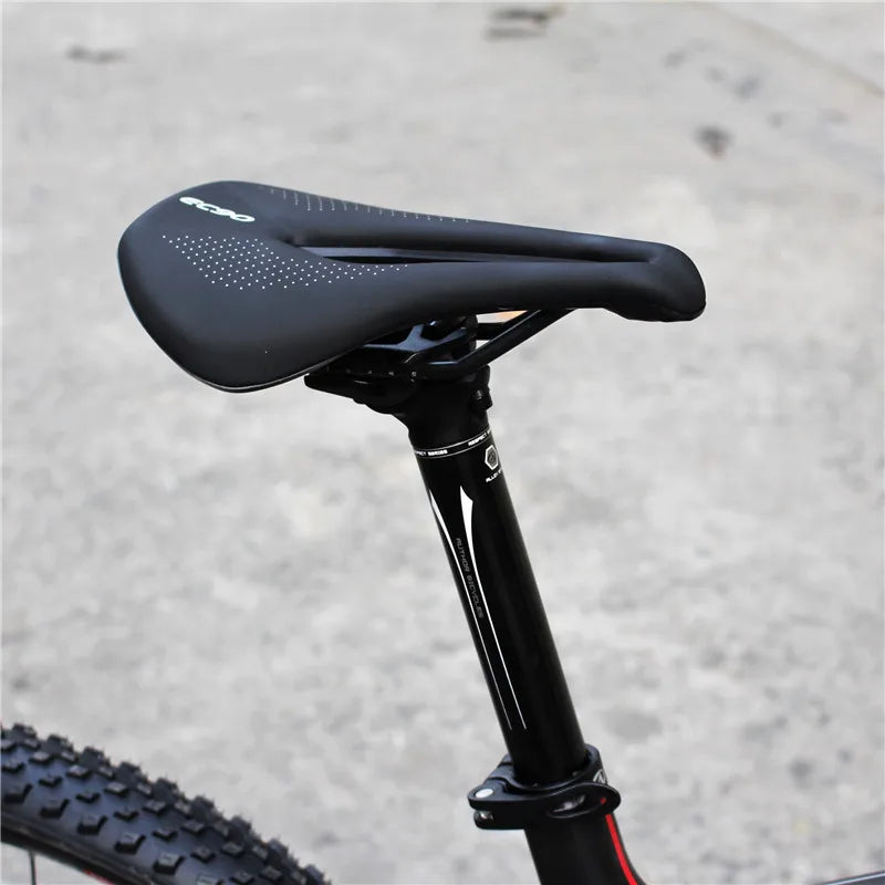 EC90 Bicycle Seat Saddle MTB Road Bike Saddles Mountain Bike Racing Saddle PU Breathable Soft Seat Cushion free shipping