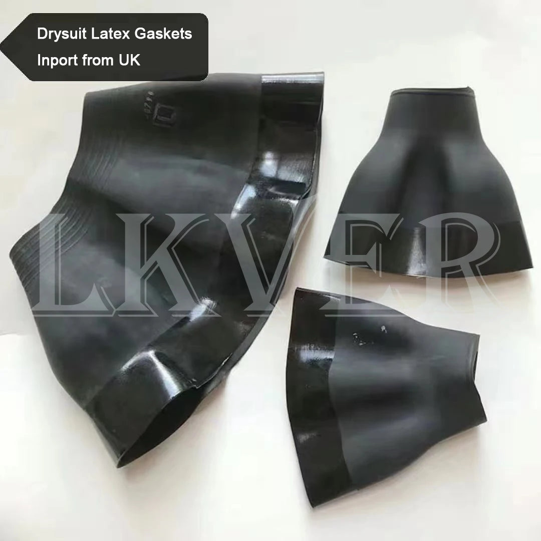 4-layer waterproof Kayak Dry suit for Men One pieces with Latex Gasket for Drift Floating
