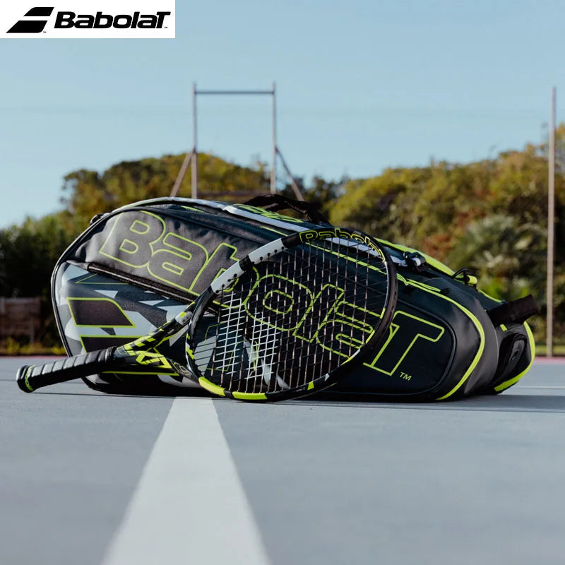 Original BABOLAT 3R 12R Tennis Bag Pure Aero Series Alcalas Tennis Raquete Backpack New Adults Men Women Tennis Court Handbag