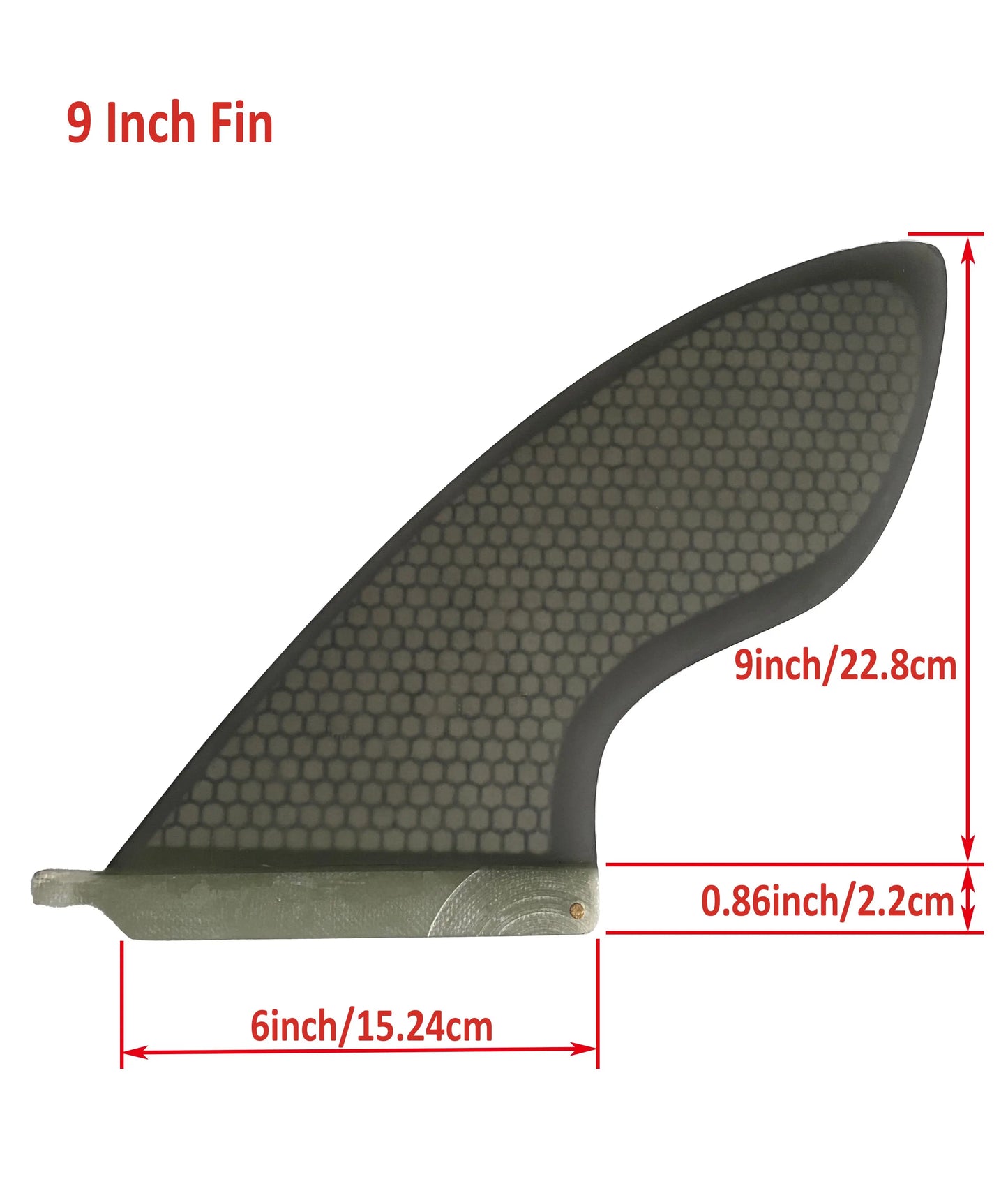 7/8/9/10 Inch Surf Fin Honeycomb Fiberglass SUP Board Fin For Surfboard Longboard Surfing Water Sport Accessories