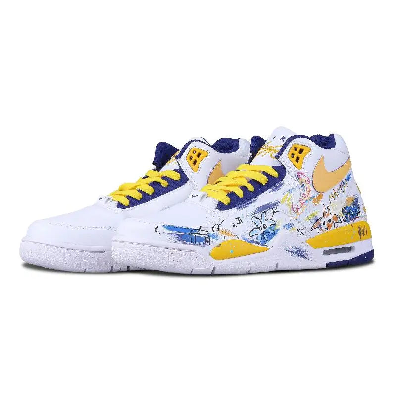 【Customize】Nike Flight Legacy Vintage Basketball Shoes Men Sneakers shoes BQ4212-102
