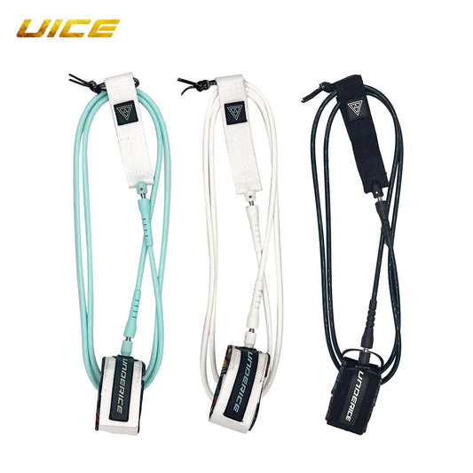 Surf Leash SUP Board Surf Leg Rope Surfboard Leash TPU Stainless Swivels Inflatable Paddle Board Longboard Foot Rope