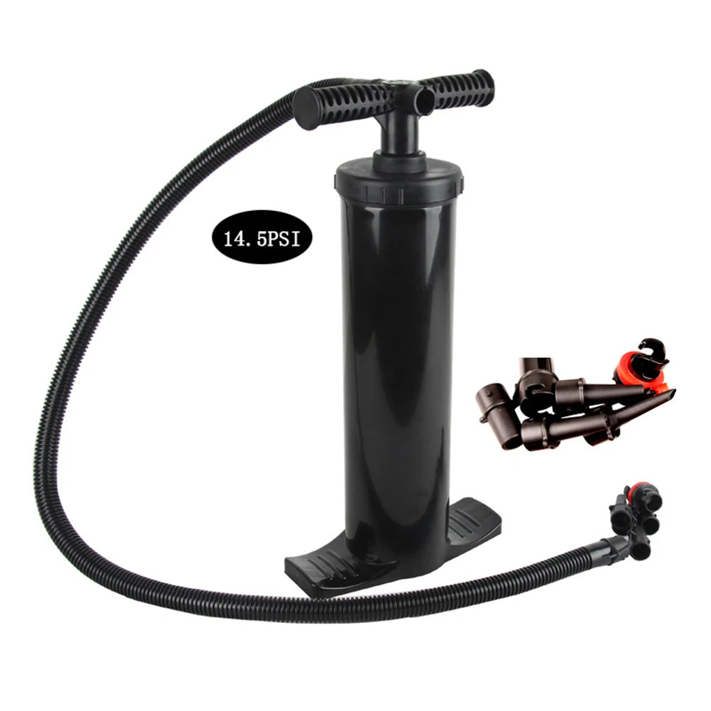 Practical Inflation Pump for Inflatable Boats and Kayaks Reinforced ABS Material 14 5PSI Max Pressure 5 Nozzles