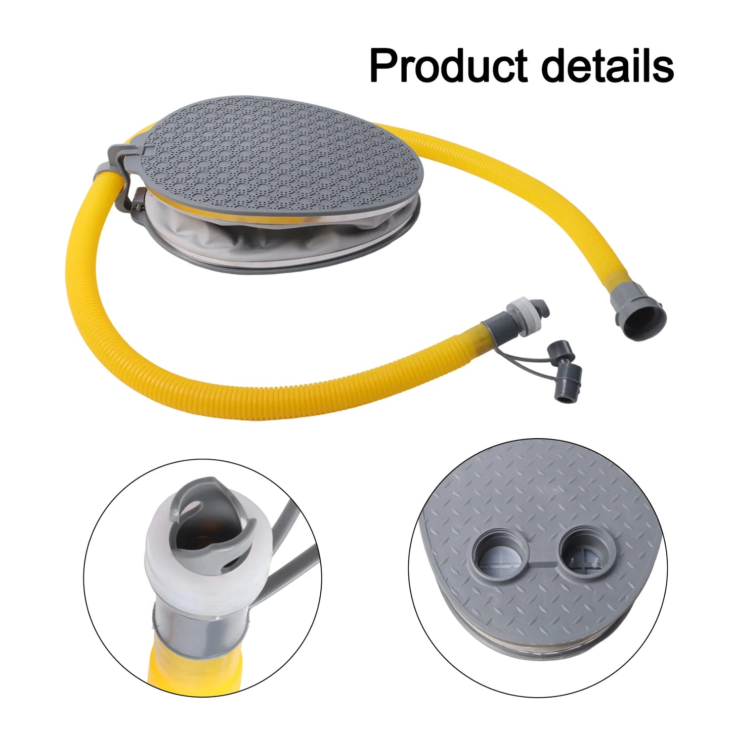 750g 900g Foot Pump Compact Inflatable Mattress Pump Mattress Easy Storage Solution Sturdy Material Construction