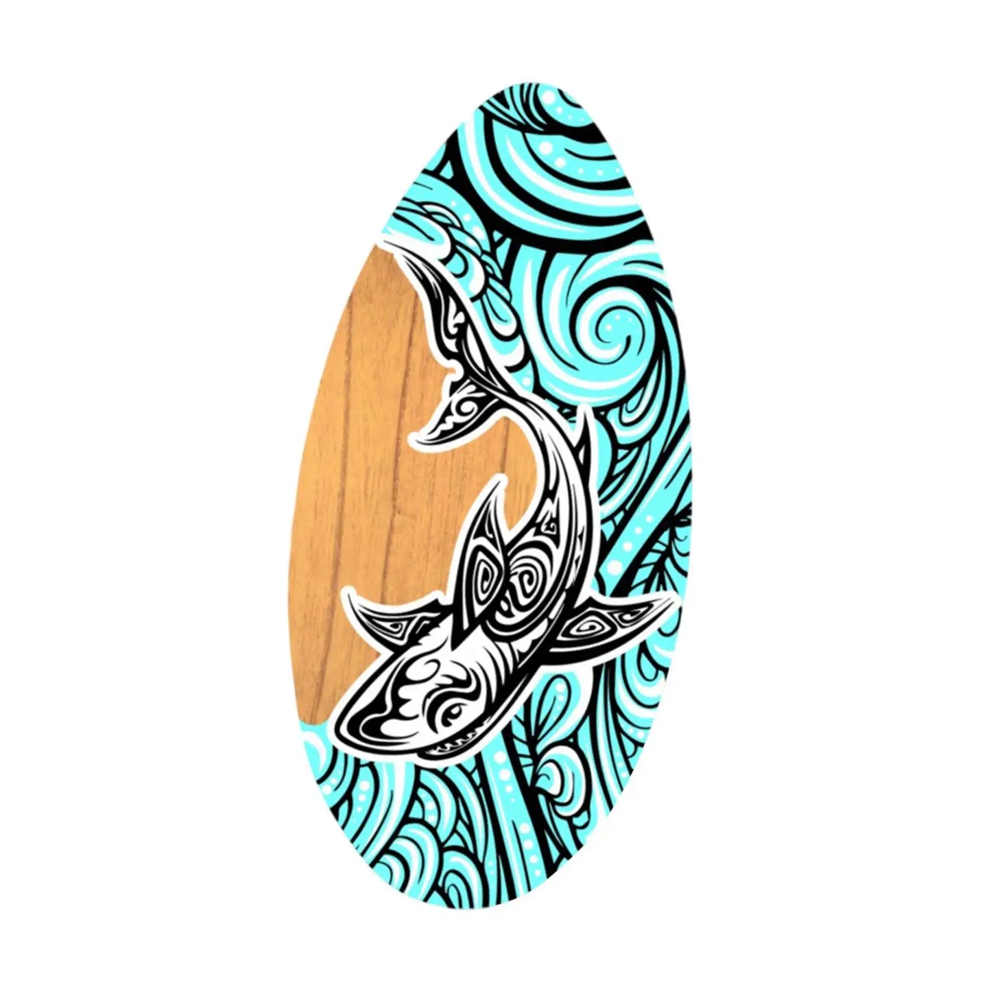 Skimboard Shallow Water 35 Inches Standing Beach Toys Small Surfboard Beach Sand Board for Beginners Children Adults Teens Kids