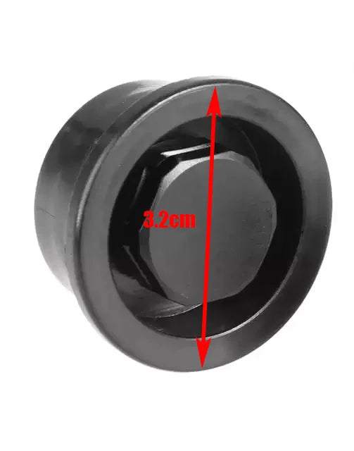 1pic/6pcs Air Vent Plug Screw In Exhaust Valve Plug Gear for Surfing SUP Stand-up Paddle Board Surfboard Waterproof Black Plasti