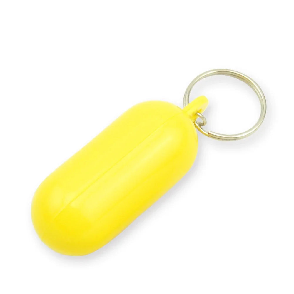 1/2pcs Accessories Keys buckle Marine Sailing Boat Float Canal Keychain Kayak keyring Fender Buoyant holder Floating Key ring