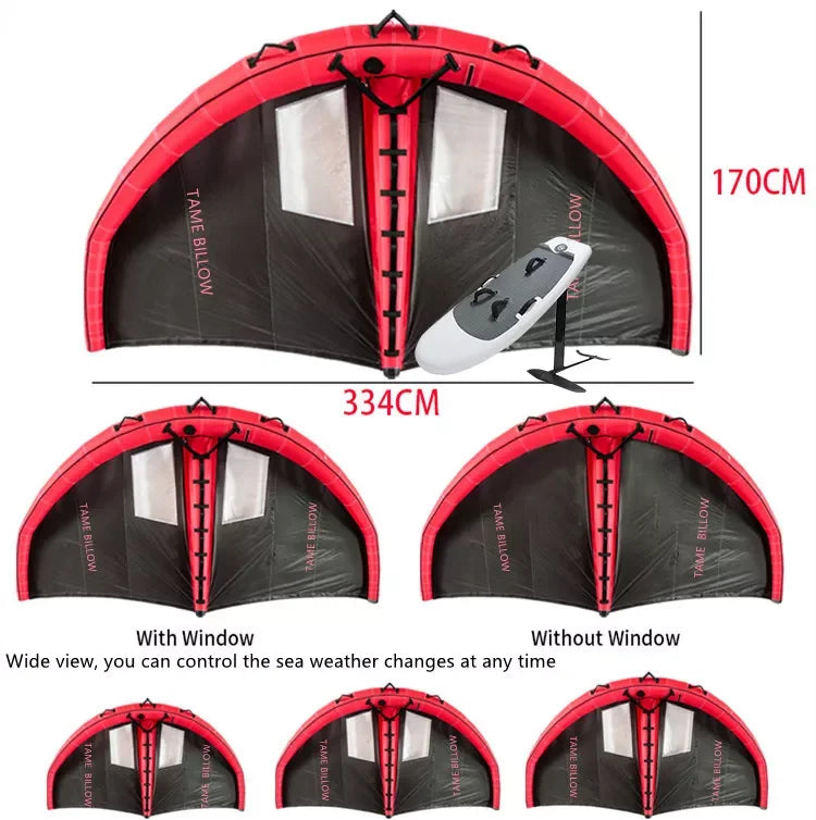 Inflatable Hydrofoil Windsurfing Board Foil Electric Surfboard Foil Wingsurf Board Wing Foil Set