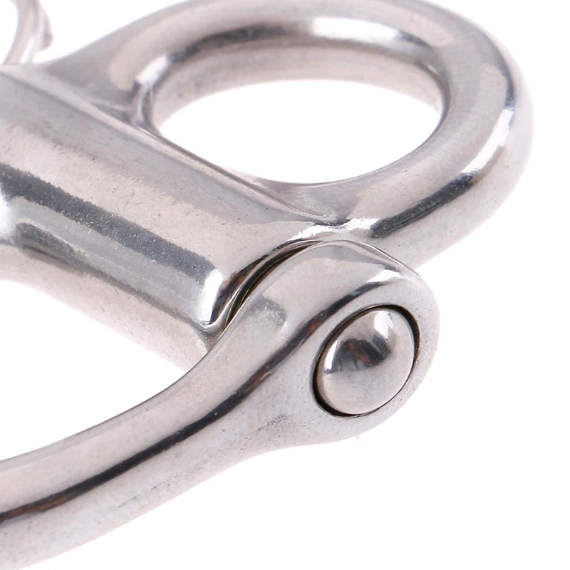 316 Stainless Steel Rigging Sailing Fixed Bail Snap Shackle Yacht Outdoor Living