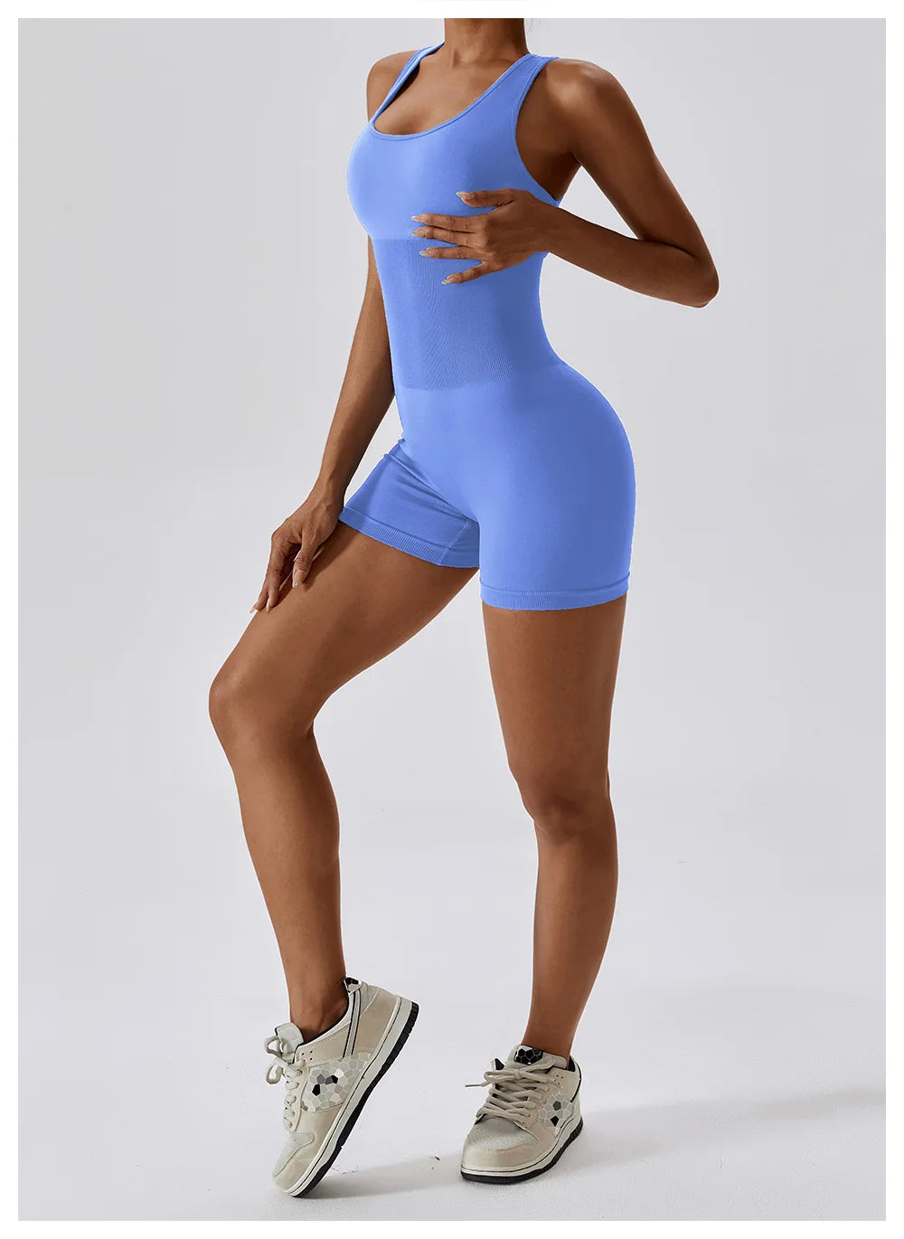 Yoga Set Seamless Gym Clothing Jumpsuit Fitness Female Sports Suits Workout Outfits For Women One Piece Sets Sportswear