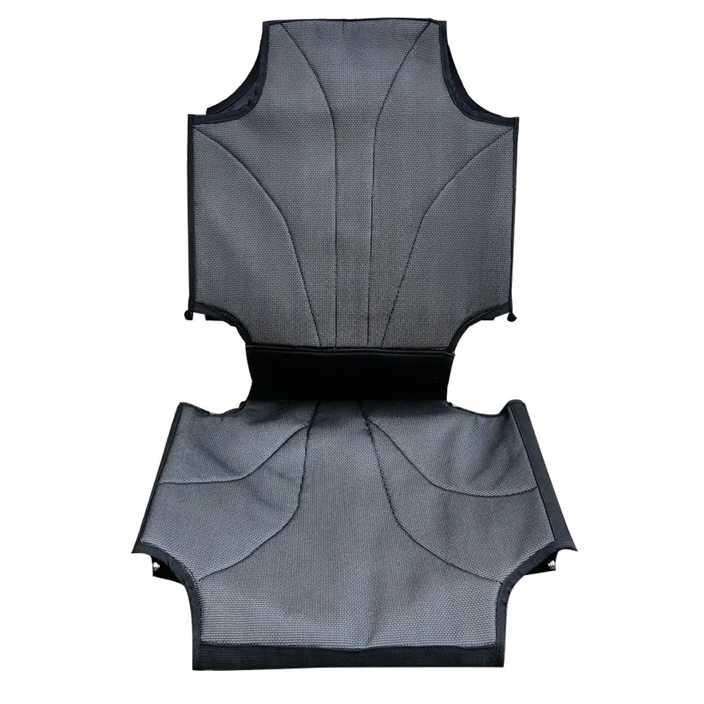 Kayak Canoe Sit on Top Chair Pad Repairing Replacement Boat Seat Sitting Cushion Holder Replacement with Fishing Rod Holder Bag