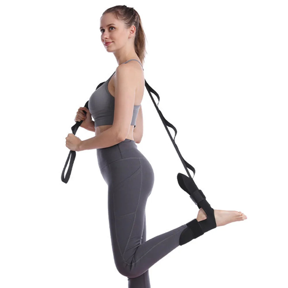 Yoga Ligament Stretching Belt Foot Ankle Joint Correction Sports Rope Foot Rehabilitation Strap Plantar Fasciitis Leg Training