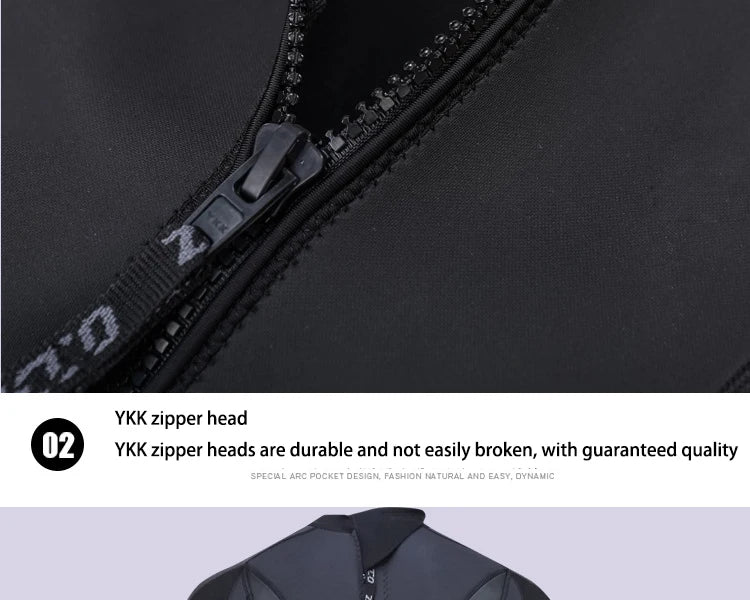 Full Wetsuit for Men Women 3mm Long Wet Suit for Diving Surfing Swimming Water Sport Neoprene Spearfishing One Piece Wetsuits