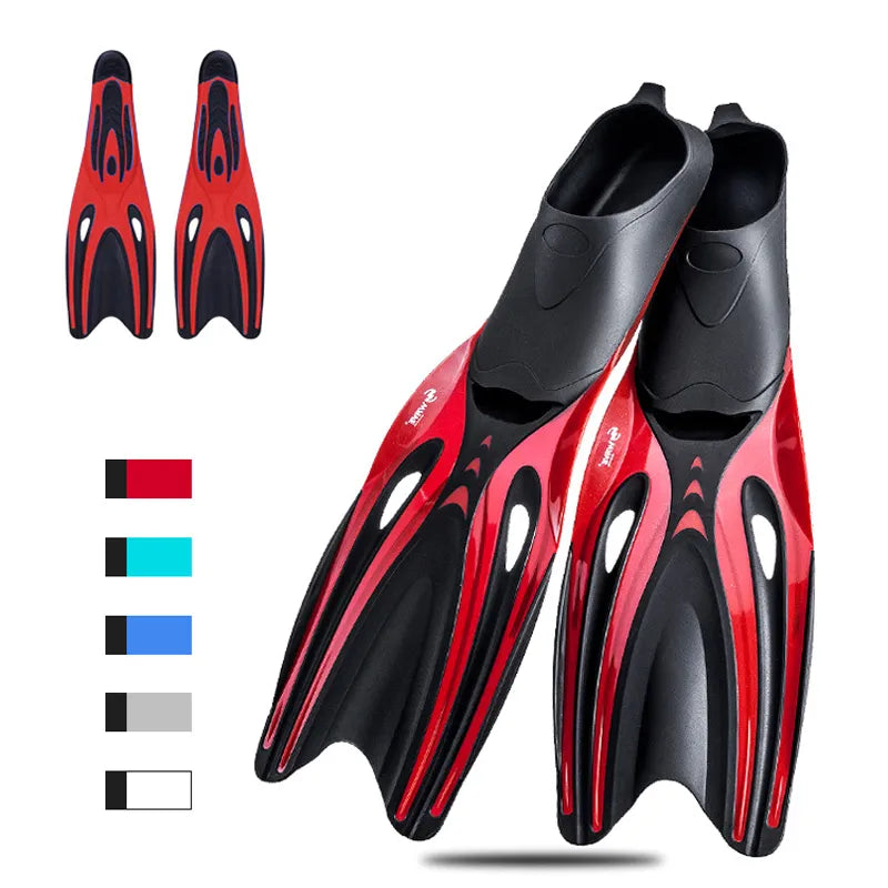 Rubber Snorkeling Swimming Fin Aquatic Sports Beach Shoes Professional Adults Flexible Comfort Non-slip Swimming Diving Fin Gift