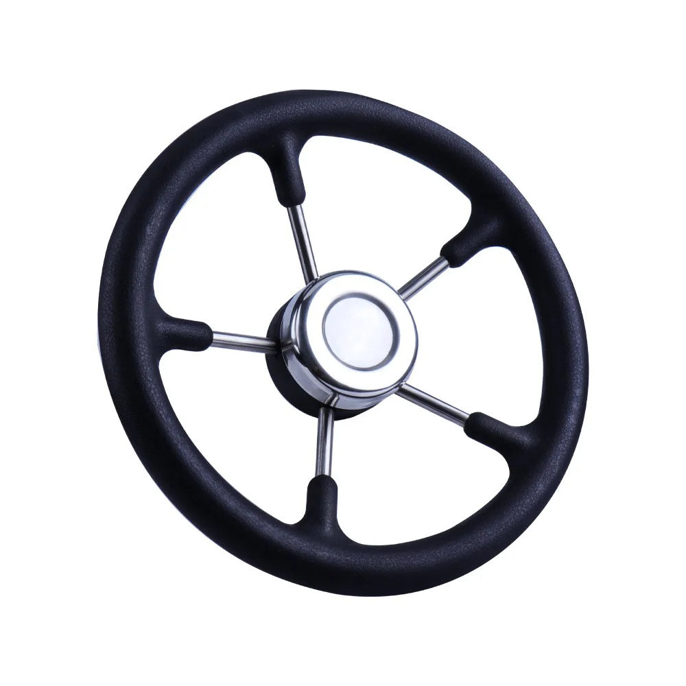 Stainless Steel Marine Steering Wheel with Non-Slip Foam Grip - Boat Yacht Steering System Part, Wholesale Marine Hardware