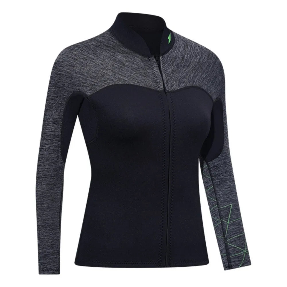 Neopreno Wetsuit Surf Suit 3mm Kitesurf Scuba Diving Suit Winter Swimwear Underwater Spearfishing Long Sleeve Swimsuit Men Women