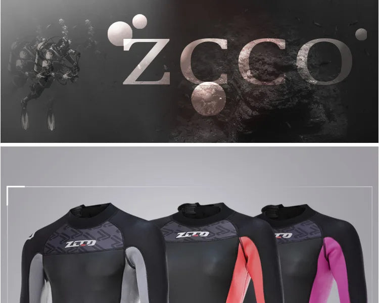 Wetsuit Men Women 3mm Neopreno Surf Suit Kitesurf Winter Swimwear Roupa De Mergulho Swimsuits Rash Guards Scuba Diving Suit
