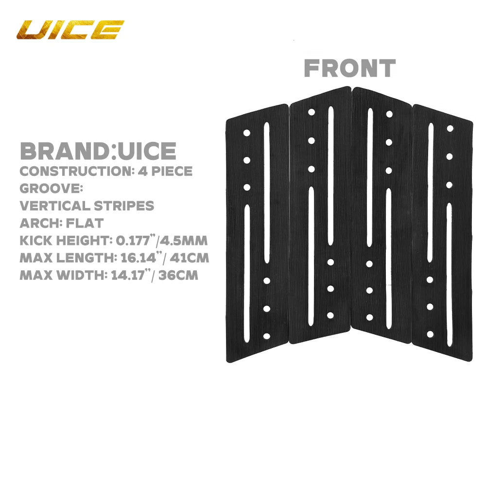 Surf Surfboard Traction Pad Tail Pad EVA Pad Surf Traction Surf Pads Surfing Foam Pad Anti-slip SUP Deck Pad