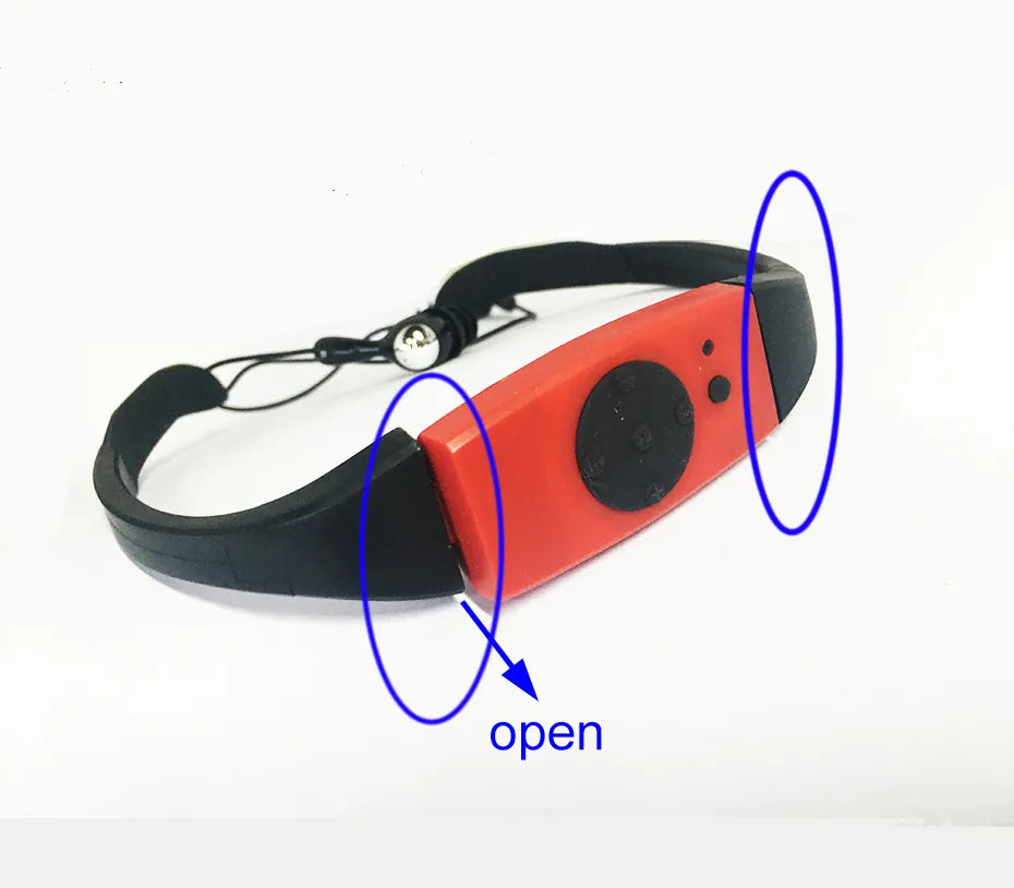 4G/8GB IPX8 Waterproof MP3 Player Head Wearing For Diving Swim Surfing Underwater Sports Music Players