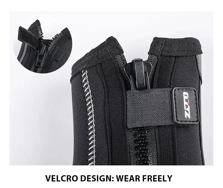 5mm Neoprene Dive Boots Wetsuit Side Zipper Men Women Snorkeling Scuba Diving Shoes Boots Water Sports Accessories