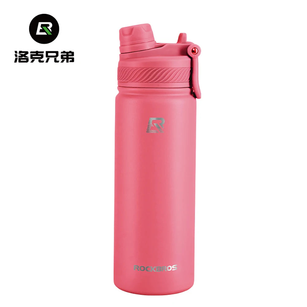 Stainless Steel Insulated Water BottleSports Insulated Water BottleLeak-proof and BPA-freeReusable Suitable for Cycling Running