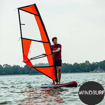 Windsurf All Round Paddle Board Inflatable Surfboard Windsurfing SUP Sailing on Sea for Athlete or Technical Player