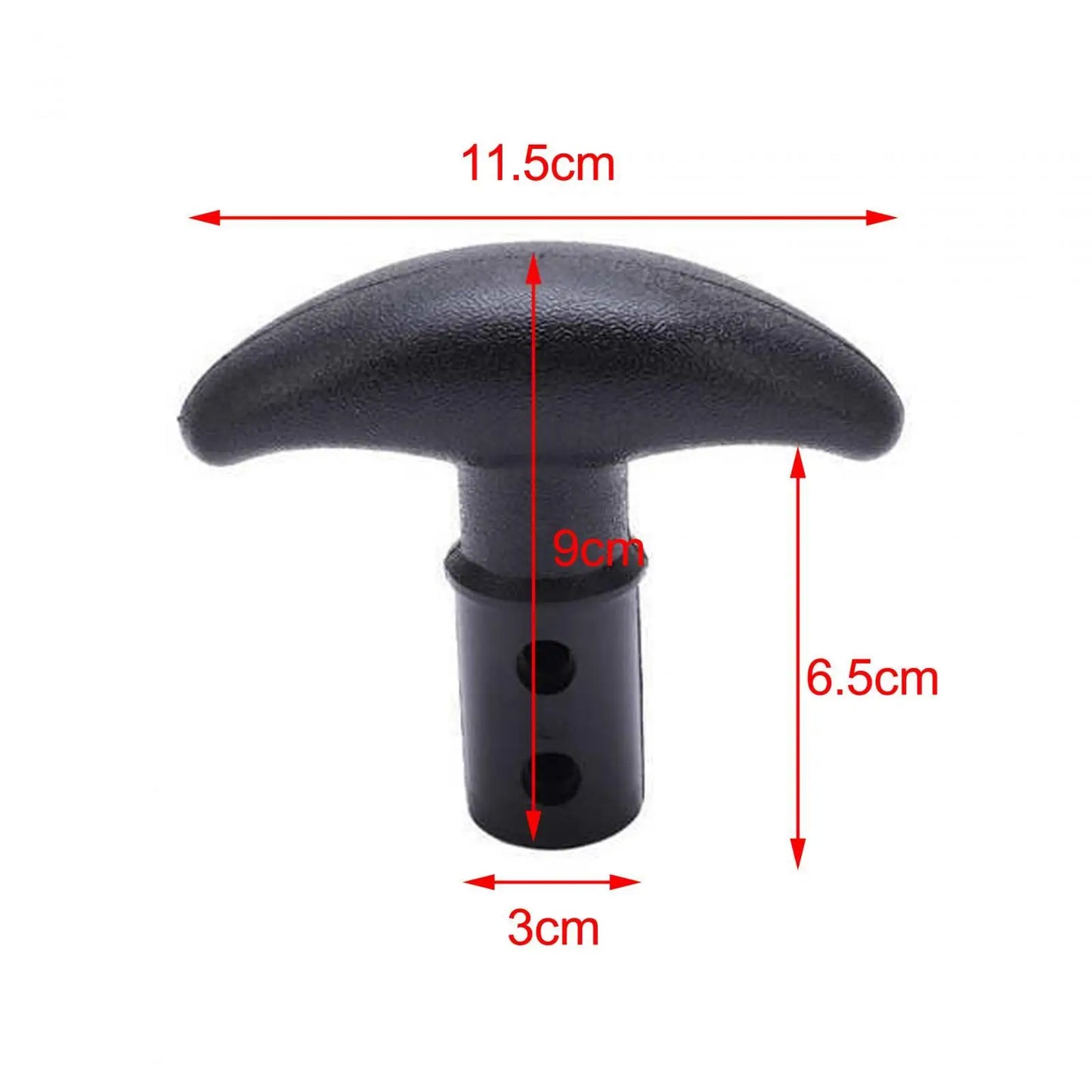 Boat Oar Replacement T-Handle Fitting Easy Install Fine Craft Compact Portable