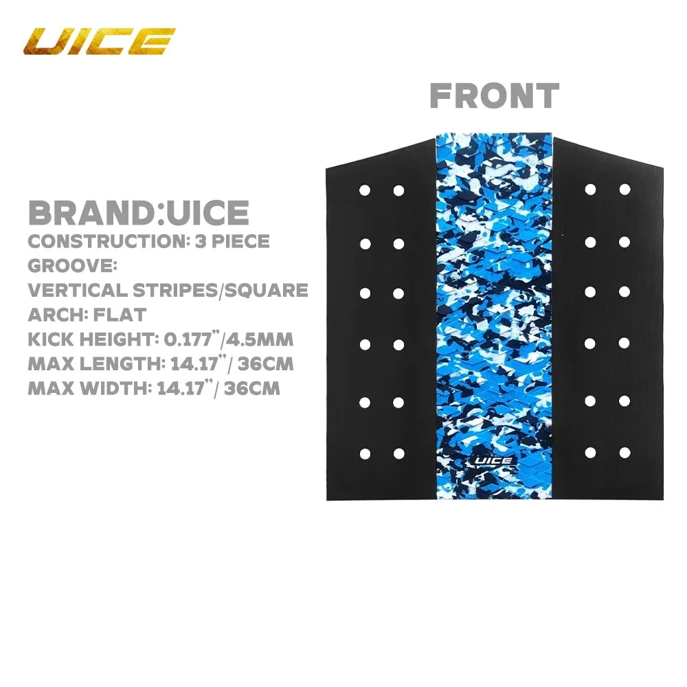 Surf Surfboard Traction Pad Tail Pad EVA Pad Surf Traction Surf Pads Surfing Foam Pad Anti-slip SUP Deck Pad
