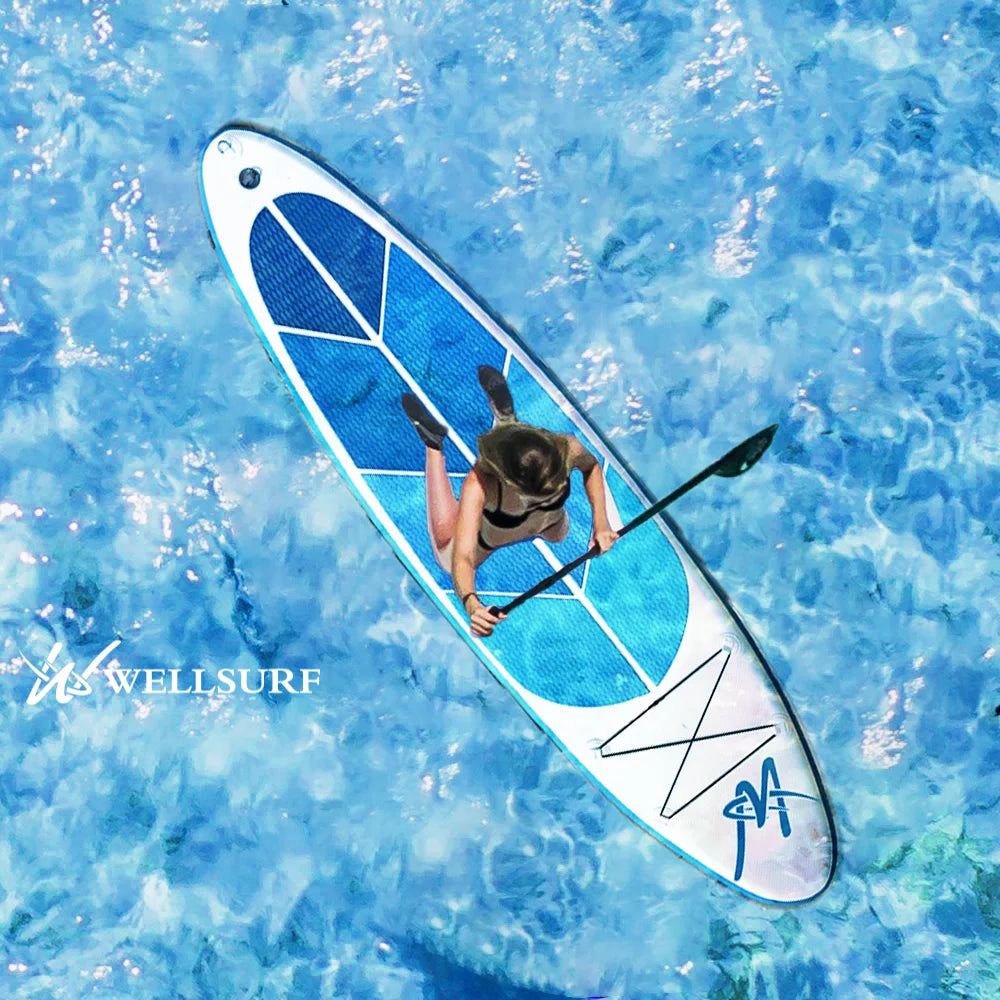 Windsurf All Round Paddle Board Inflatable Surfboard Windsurfing SUP Sailing on Sea for Athlete or Technical Player