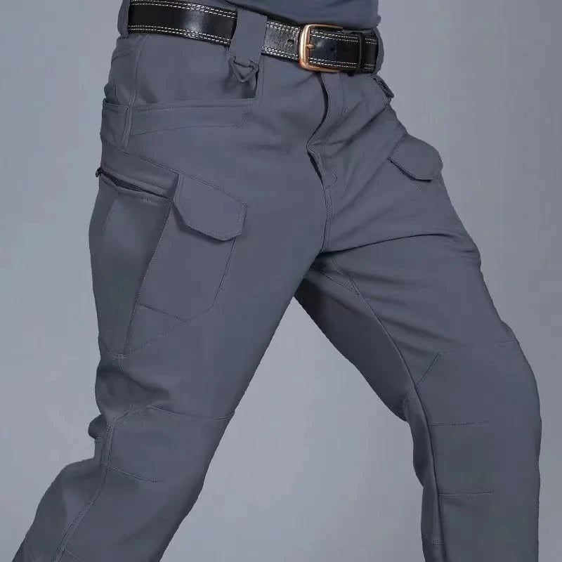 New Tactical Cargo Pants Elastic Outdoor Work Trousers Casual Autumn Waterproof Outdoor Hiking Multi-pocket Wear-resistant Pant