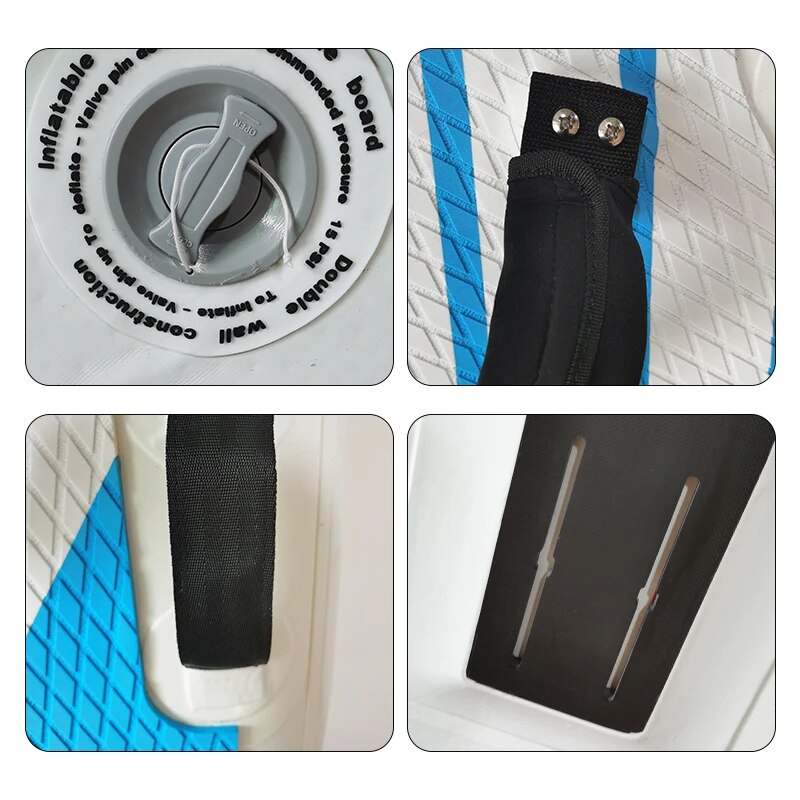 Inflatable SUP Stand Up Paddle Foil Kite Board Hydrofoil Surfboard 140L/110L Wingboard Kitesurf Windsurf Wingsurf Wakeboard iSUP