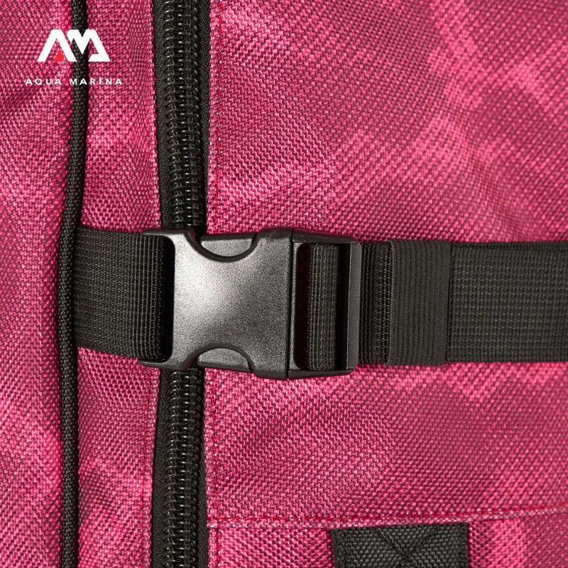 Aqua marina 90l grande capacidade polia mochila caiaque paddle mochila saco de viagem 97x46x30cm economizar esforço mala esportes aquáticos