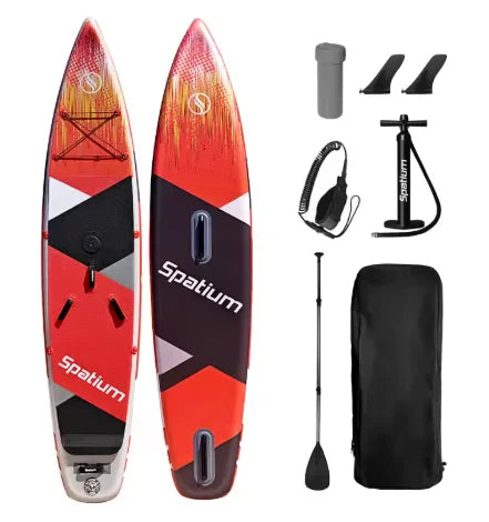 Inflatable Windsurf SUP Board Sail Kit 2 in 1 Crossover Paddle Board With Compact Rig Portable Windsurfing Sailboat Multi Sport