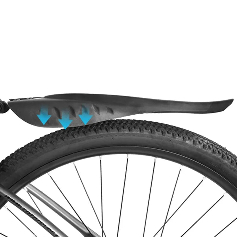 2pcs Bicycle Fender PP Soft Plastic Suitable Bicycles MTB DH Rear Shock BIKE Thicken Splash Protection Accessory