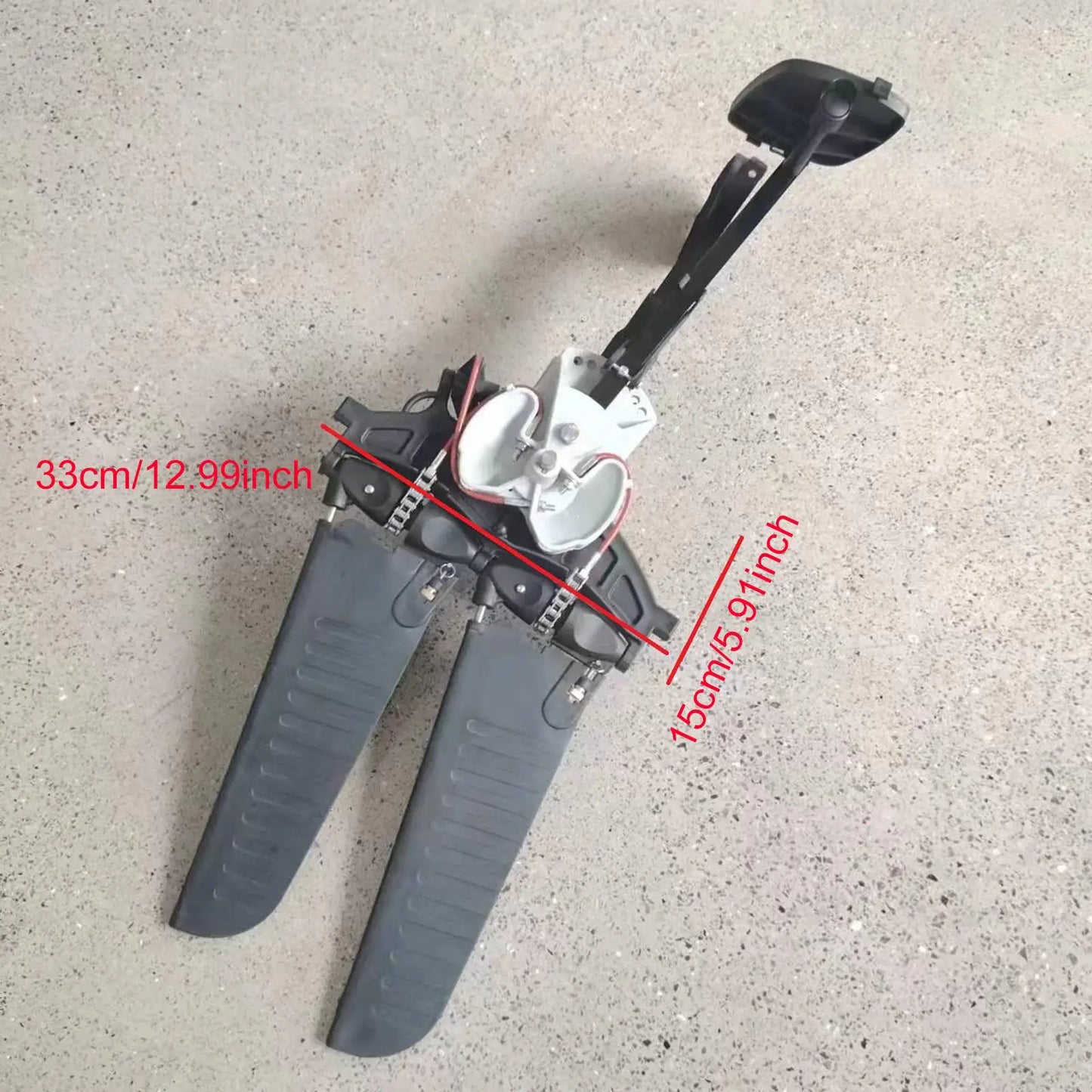 Foot Pedal System for BOARD Kayak Repair Parts for Photographing Simple Assembly, Hands Free Paddling