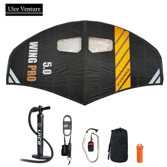 5m windsurf asa foiling folha portátil inflável kitesurf prancha wingsurf hidrofoil board