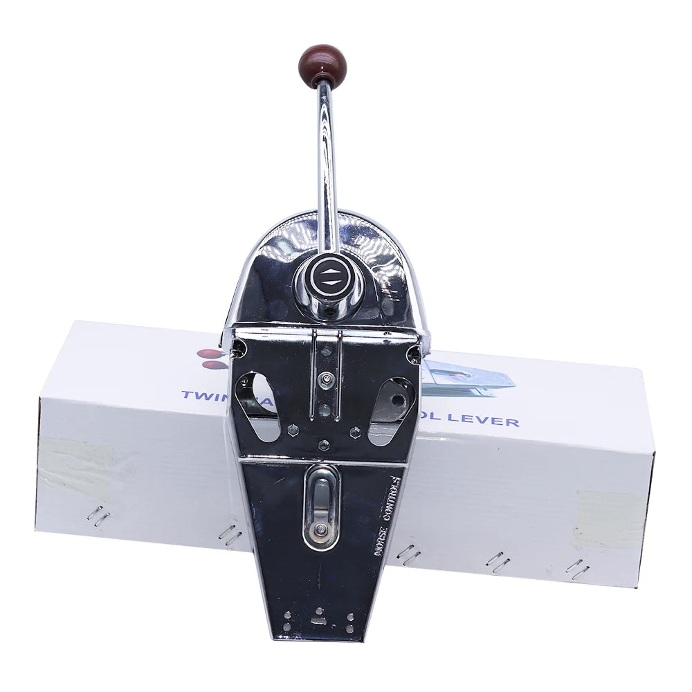 YK9-S Boat Engine Control Box Top Mount Accessories Universal Marine Boat Single Lever Handle Engine Control Box