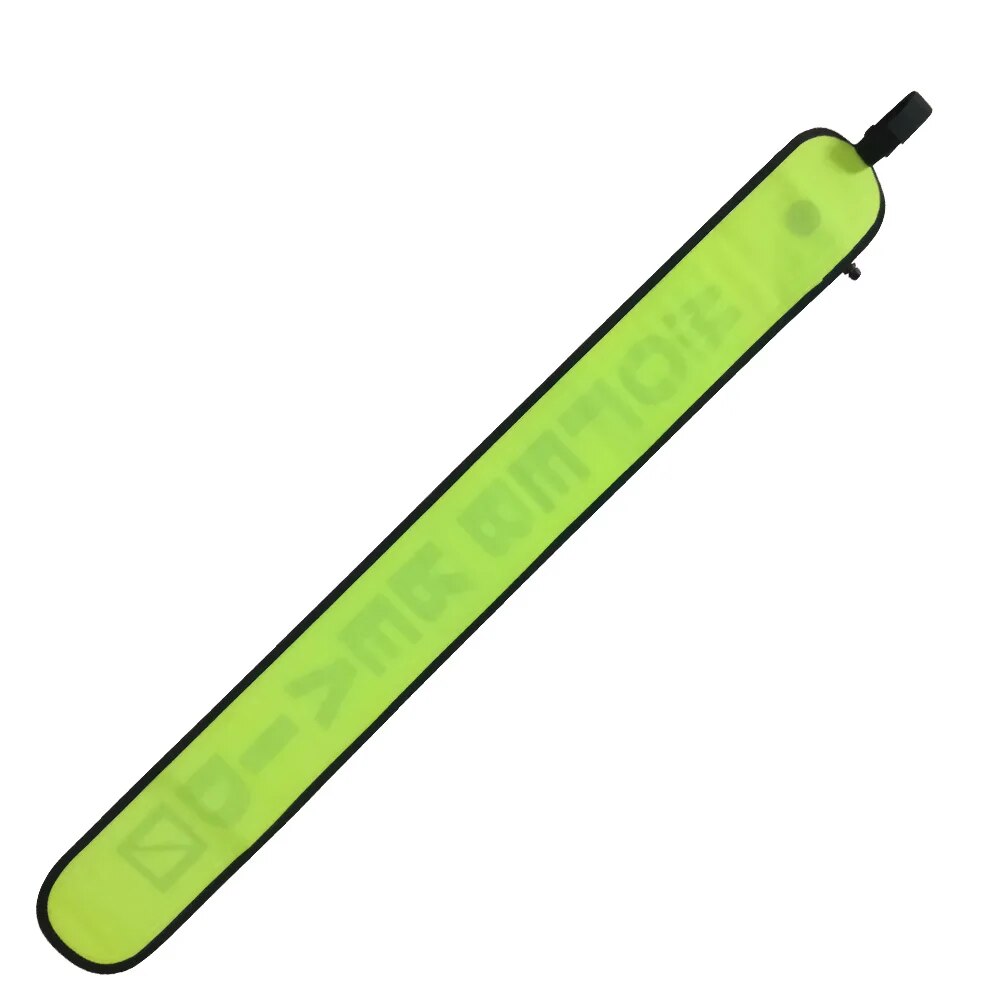 110cm Scuba Diving Surface Marker Buoy SMB Signal Tube Safety Sausage SMB Gear for Underwater Spearfishing Snorkeling Diver