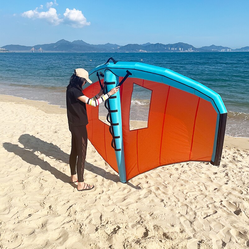 New Design V-shaped Wing Foiling Windsurf kite 5M Inflatable Handheld Wingfoil Wingsurfing Hydrofoil Board