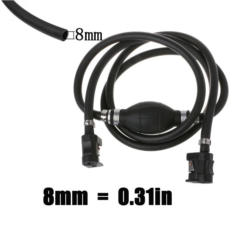 MZTI - Boat Outboard Fuel Hose Fitting Hand Pump - Compatible For Yamaha For Parsun For  Hangkai Fuel Tank Connectors