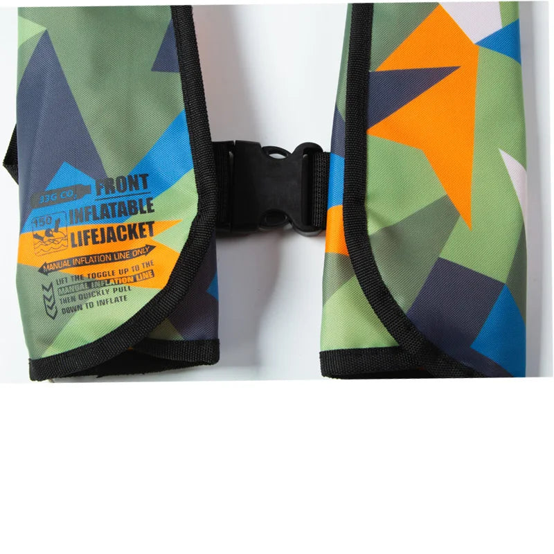 New Auto Self-inflatable Life Vests Manual Boating Life Jackets Adult PFD 150N for Water Sports Fishing Rafting Accessories