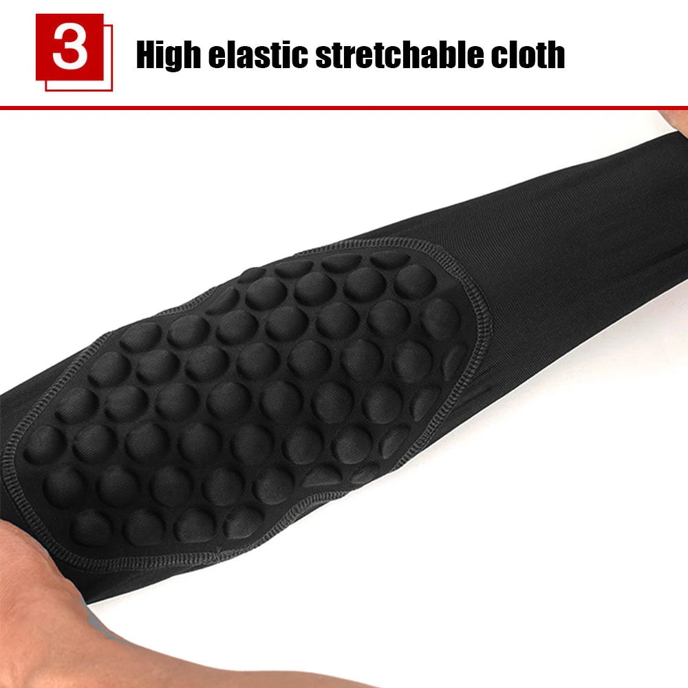 1/2Pcs Honeycomb Knee Support Knee Pads Brace Leg Sleeve Calf Compression Knee Protection For Kids Child Sports Football