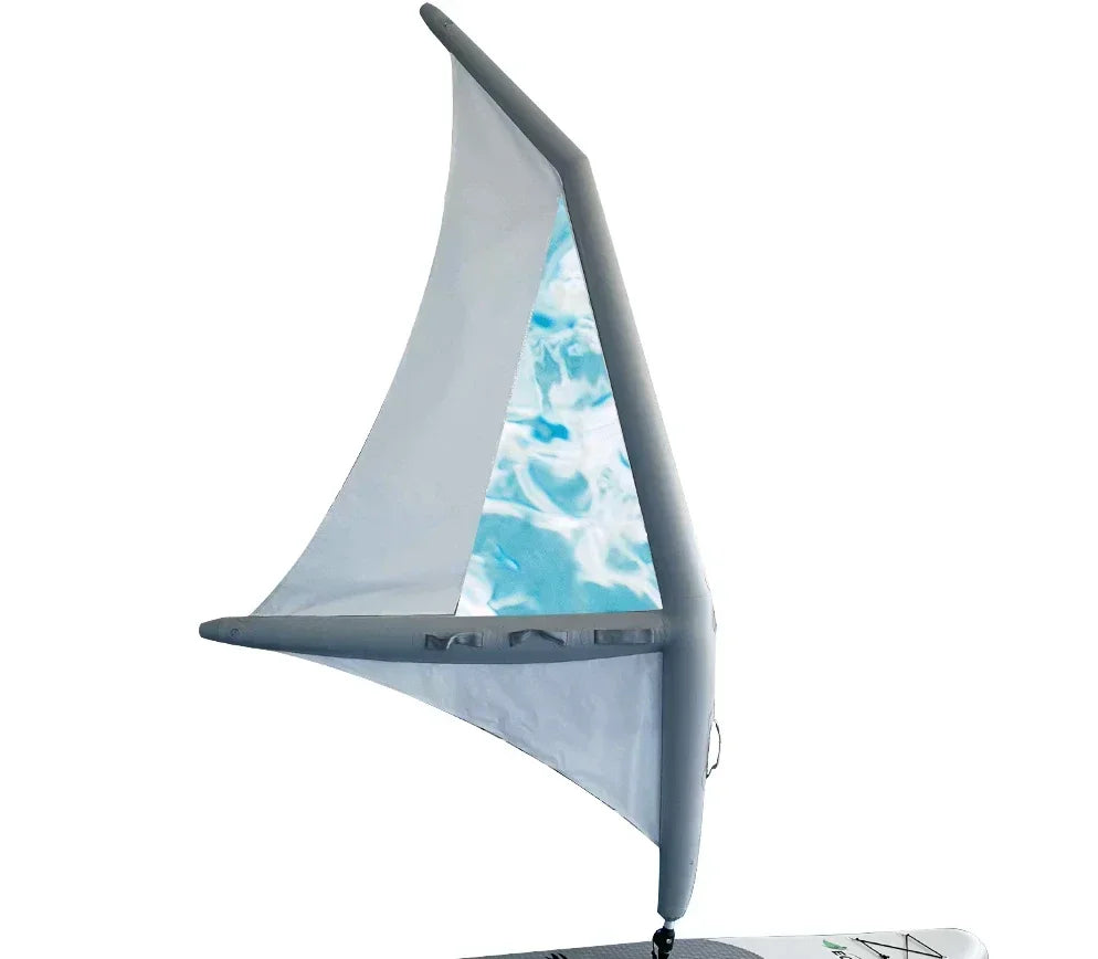 Windsurf Inflatable Stand Up Sup Paddle Board With Sail Kitesurf Wakeboard