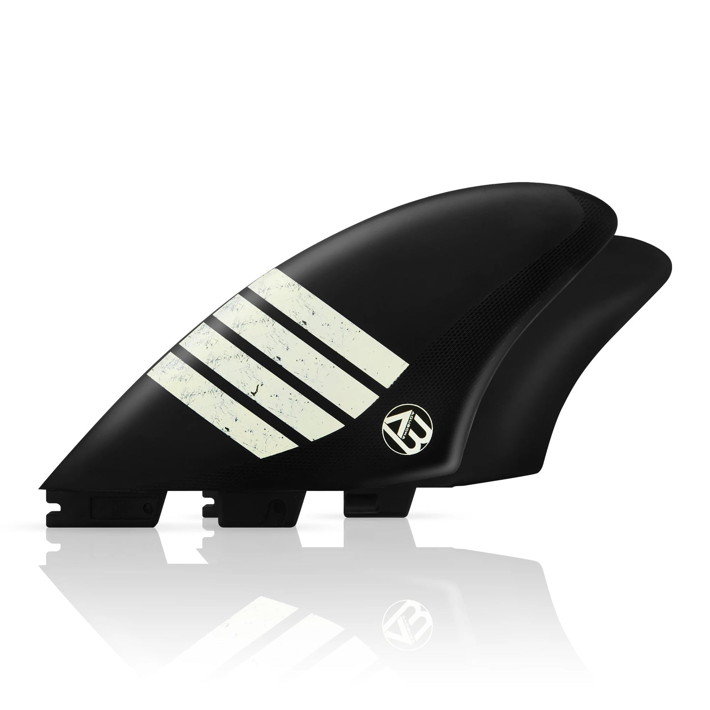 Surfboard Twin Keel Fins (2 Fins) Dual Tab Single Tab Sizes for Longboard Surfboard Funboard