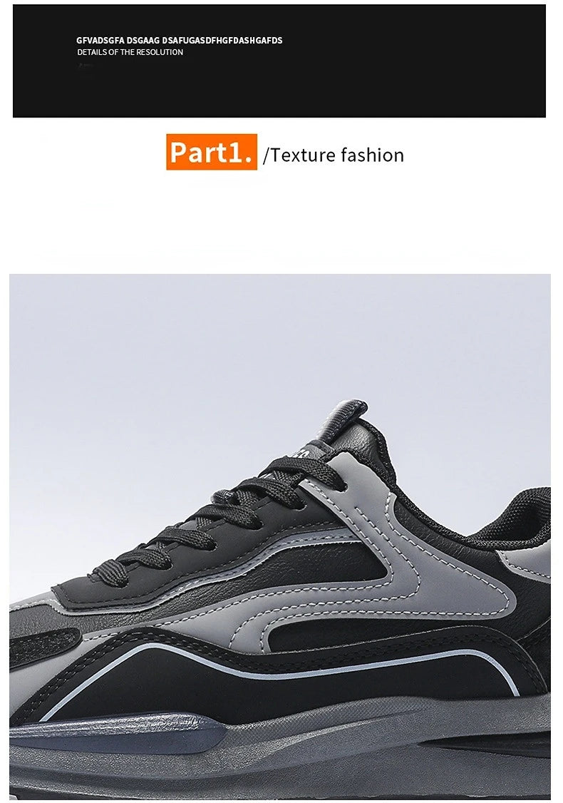 Men Casual Sneakers Spring New Trend Breathable Running Sport Shoes Antislip Tennis Shoes Basketball Walking Jogging Sneakers