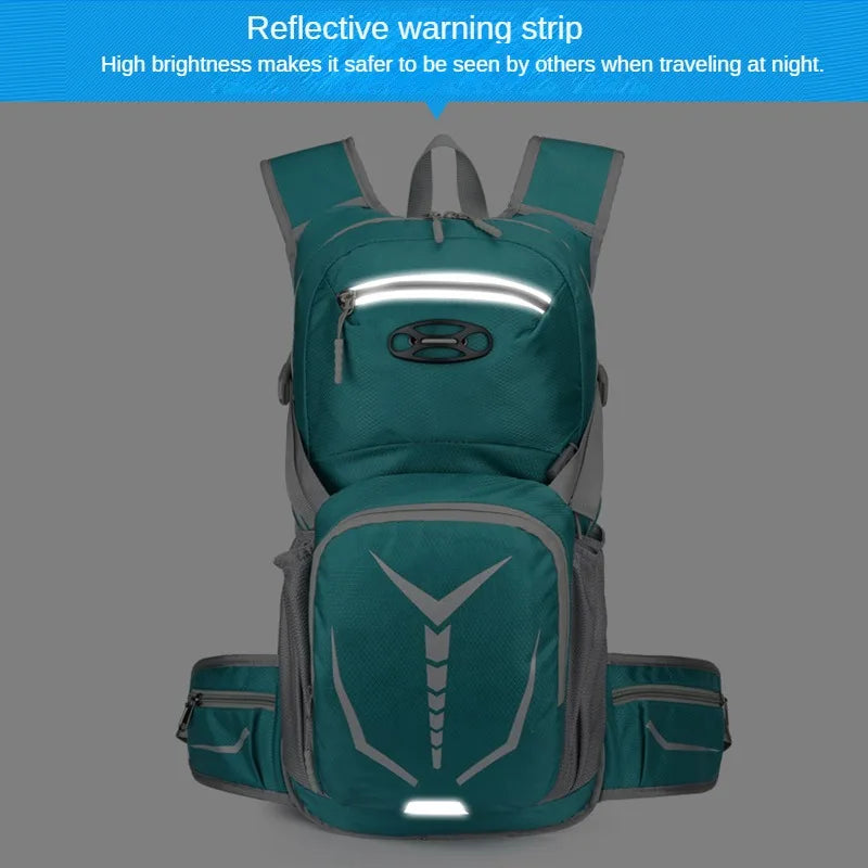Portable Waterproof Bicycle Bags Water Bag Road Bike Motor Riding Helmet Bag Outdoor Sport Climbing Pouch Hydration Backpack