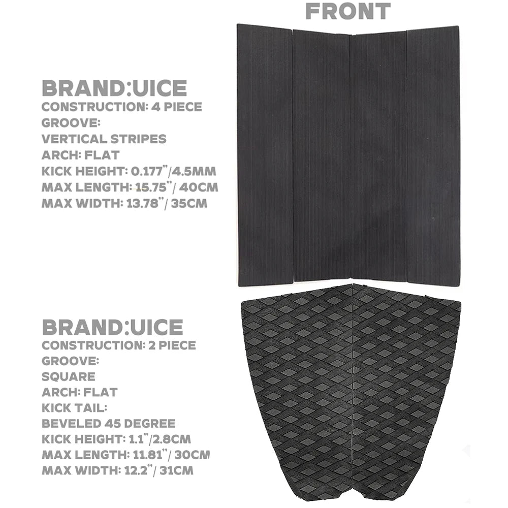 Promotional SUP Board Surf Traction Pad Surf Deck Pad Surf Grip EVA For Surfboard Longboard Paddle Board Combination Pad